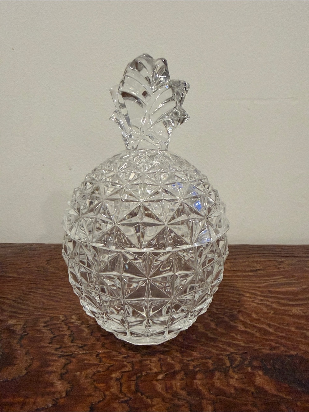 Celebrations by Mikasa Crystal Pineapple Trinket Dish